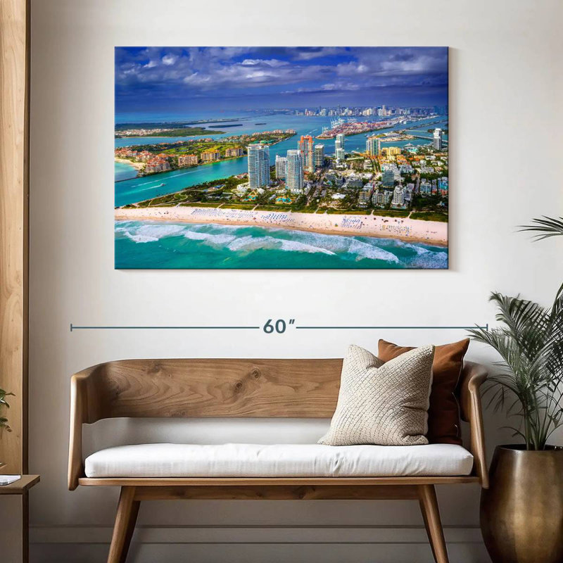 Kavia Miami South Beach II, H 32 po x l 48 po