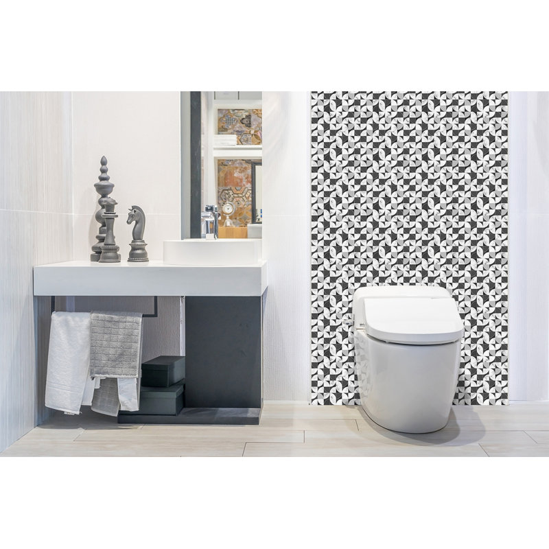 Self Adhesive Vinyl Splashback 39,37x19,68 Inch Wall Tiles Wall Stickers Tile Peel and Stick Sticker