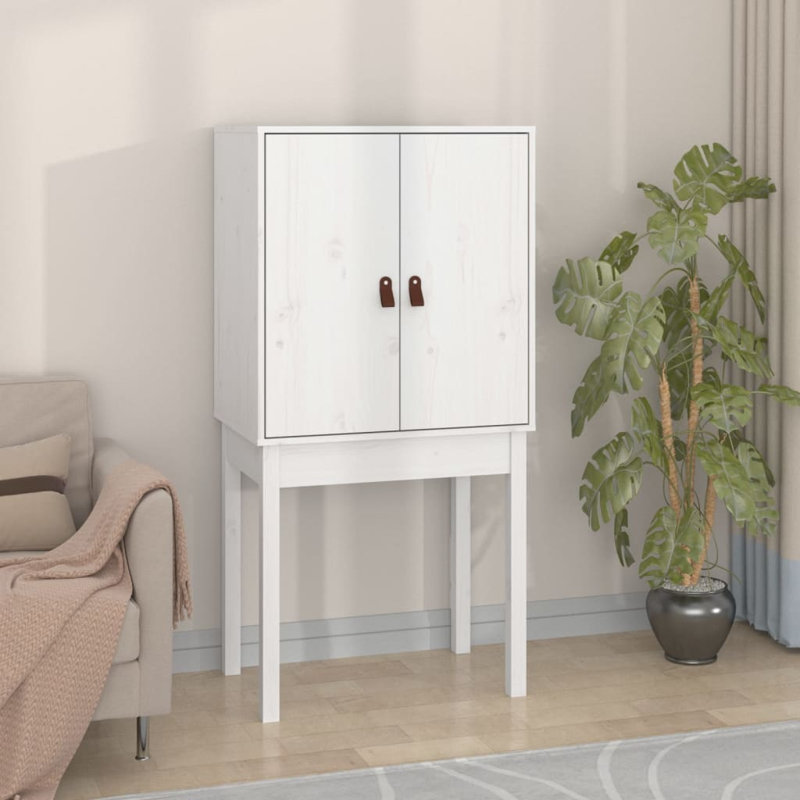 Kaleema 60cm Solid Wood Sideboard, White