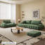 Coussin modulaire vert 100% polyester-1727209264-1727209278