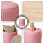 Tabouret de rangement rond, chaise ronde avec rangement, fauteuil de maquillage, convient pour la chambre à coucher, le salon, la salle de bain, le bureau-2127098313