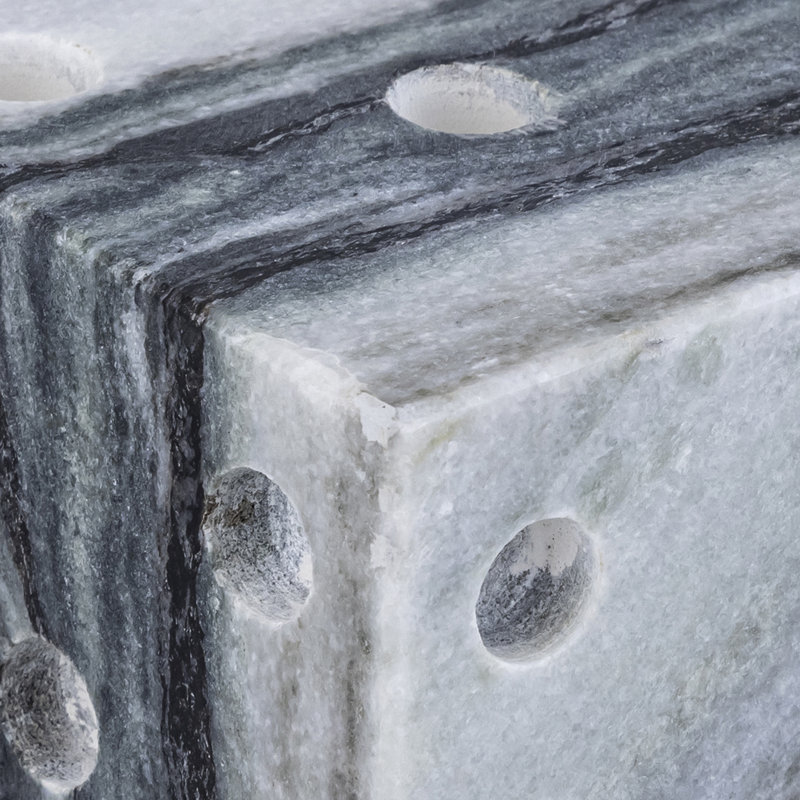 Dice Marble Abstract Figurines & Sculptures, Panda