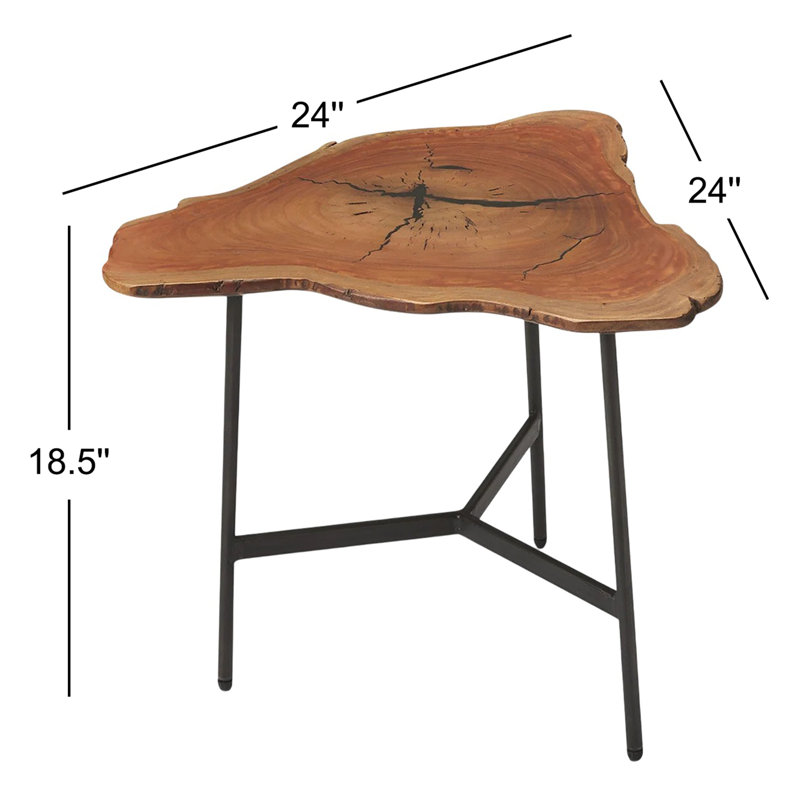 Ipswich Live Edge Side Table