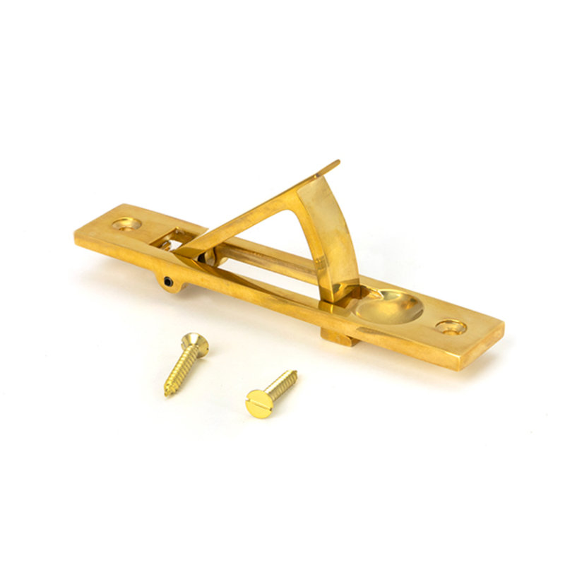 Finger Handle, Polished Brass