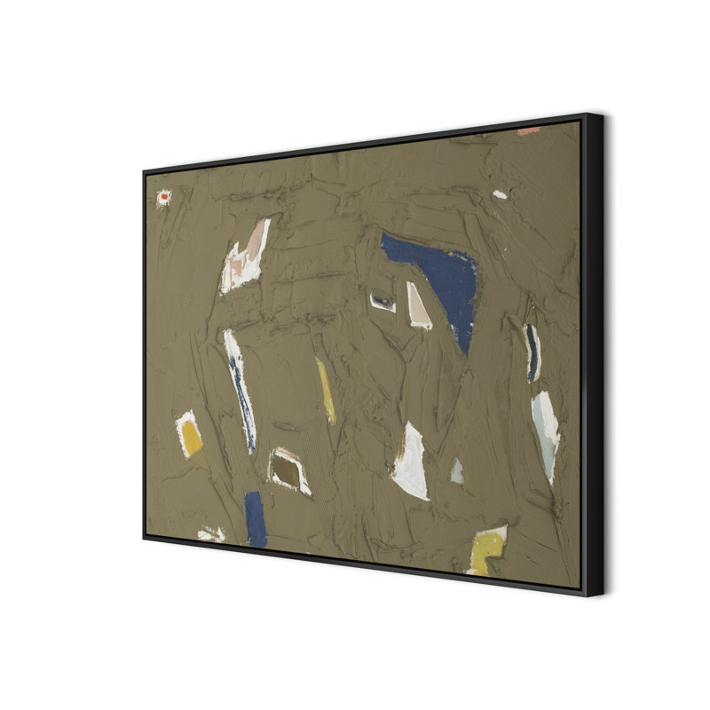 She's Electric Painting by Allison Rohland, 22" H x 32" W, Black