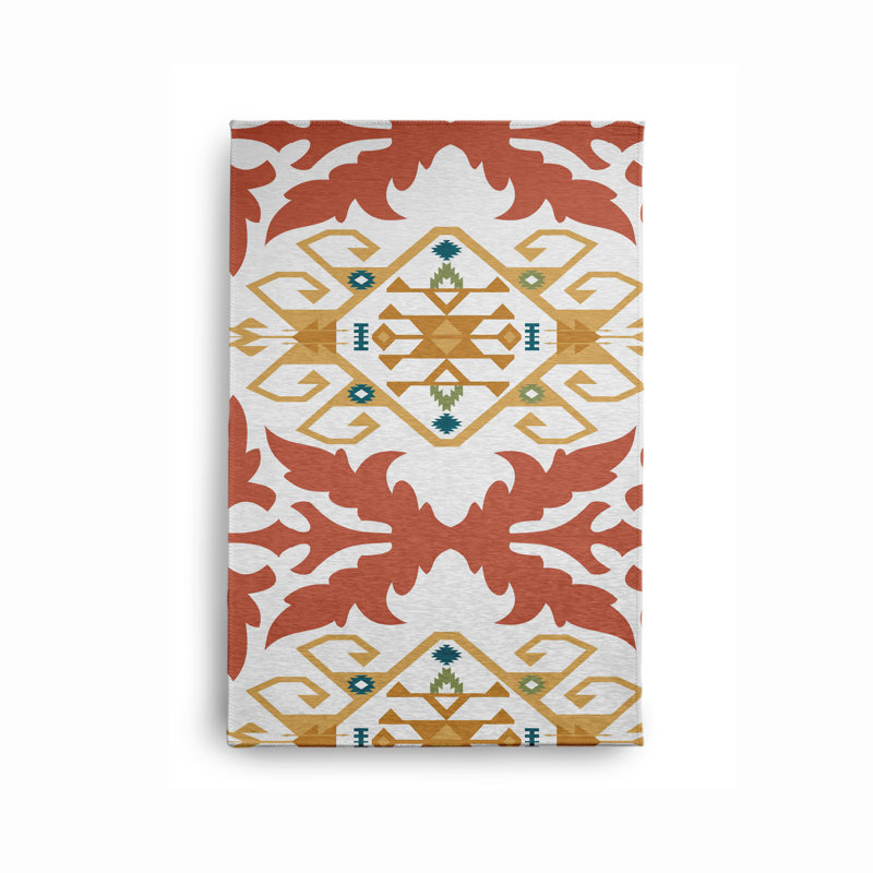 Chenille Abstract Indoor Rug, Rectangle 2' x 3'