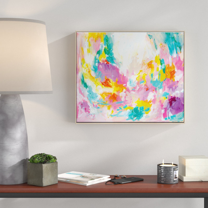 Delilah by Amira Rahim - Painting on Canvas, Timber, 41cm H x 51cm W