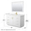 Ensemble de meuble-lavabo simple autoportant 54 po avec plateau en quartz Miranda-98149016-98149019-98167199