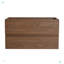 Meuble-lavabo mural 36 po avec lavabo en résine-100166306