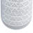 Parrottsville Stoneware Ceramic Vase with Carved Geometric Pattern and Boho Textured Design-342015867-342015866
