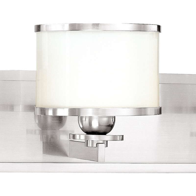 Éclairage pour meuble-lavabo 3 lumières Basking Ridge, Nickel poli