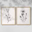 «Vintage Floral XXIX», impression giclée sur cadre - ensemble de 2-201887314-201884091