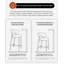 Chaise d'appoint noire Wishbone (ensemble de 4)-908012342-908012339-908012338