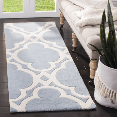 Carolene Hand Tufted Wool Geometric Rug