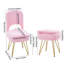 Solid Wood Accent Stool-2081465520