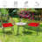 Brookley 2 - Person Wicker Patio Dining Set with Round Table , Cushions Included-1013349384-1013349387