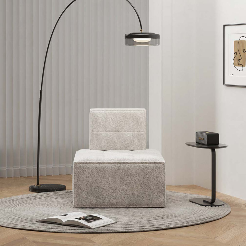 Fauteuil à billes en sherpa