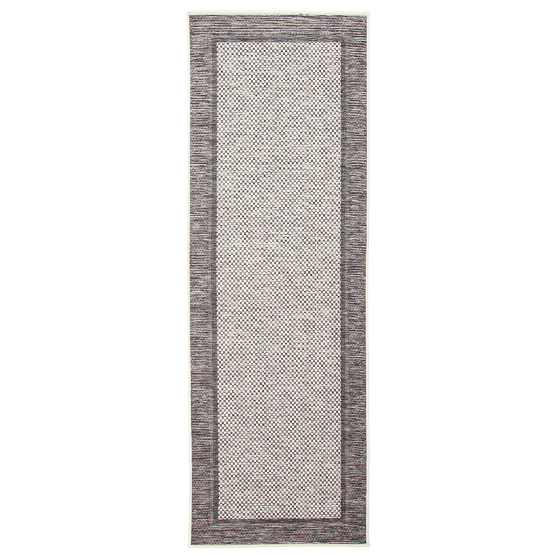 Brooks Grey Rug, Runner 2'8" x 8'2"