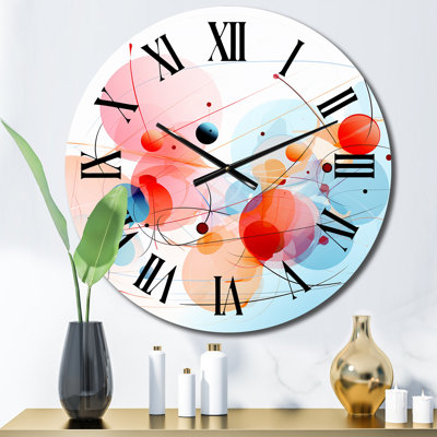 Horloge murale géométrique minimaliste géométrique moderne