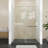 56"-60" W x 76" H Single Sliding Frameless Shower Door | 0.31" (8mm) Thickened Upgrade Tempered Glass | Stainless Steel Hardware | Safe, Explosion-Resistant, Clear & Stylish, Sturdy & Durable-104561994
