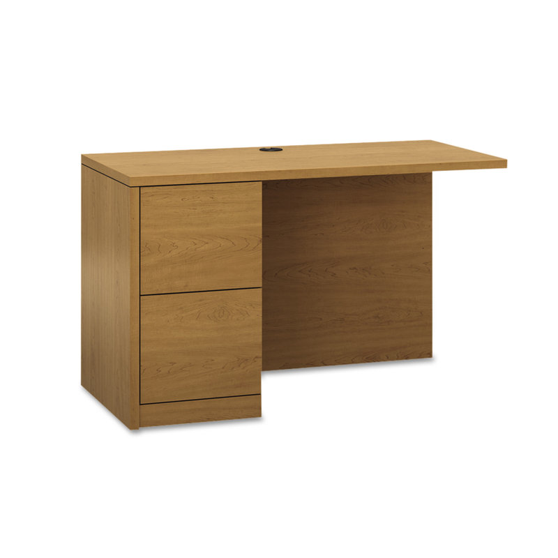 Retour de bureau h 29,5 po x l 48 po 10500 Series, Acajou, Gauche