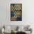 Toile avec cadre en bois classique est en rupture de stock