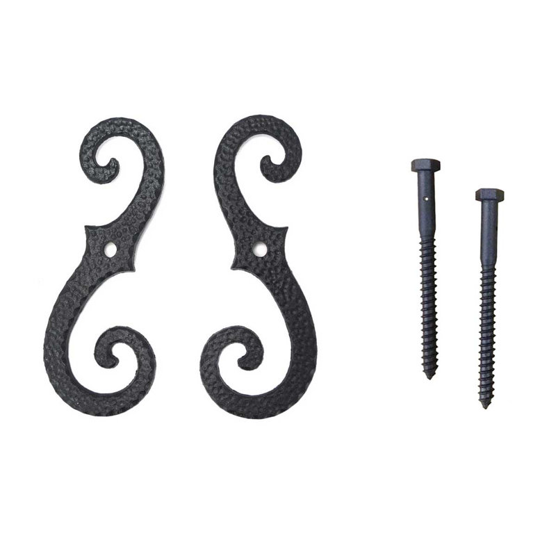 Large Scroll Shutter Dog with lag Bolt