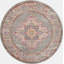 Tapis oriental gris et rose Abbate-1862625673