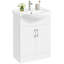 Freestanding Bathroom Vanity with Euro Ceramic Basin