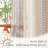 Kidist Linen Semi-Sheer Rod Pocket Curtain Pair-1995237555-1963855535