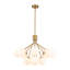 Lustre spoutnik 12 lumières Mid-Century