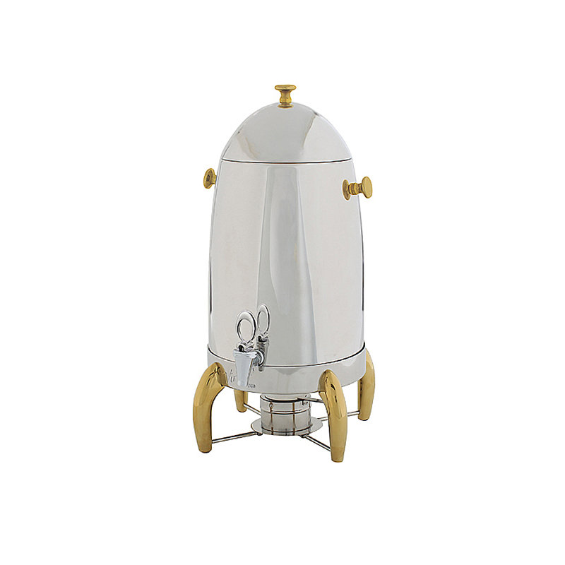 5 Gallon Coffee Urn, Silver/Gold