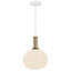 Alton 1 - Light Black/Brass Single Pendant