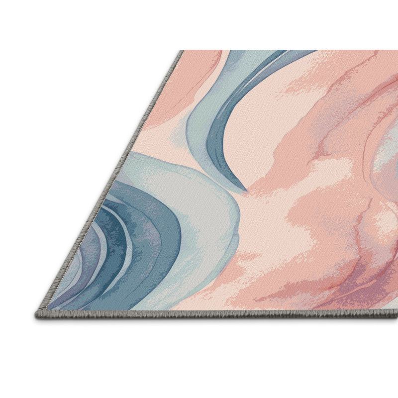 Gentle Drift Rug, Square 3'