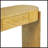 Natural Wood Grain Entryway Table With Fluted Legs, Oval Top And 2 Drawers For Stylish Storage And Display-1291661310