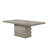 Jayon Pedestal Dining Table in Salvaged Light Oak