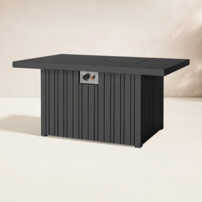 Rectangle Fire Pit Table