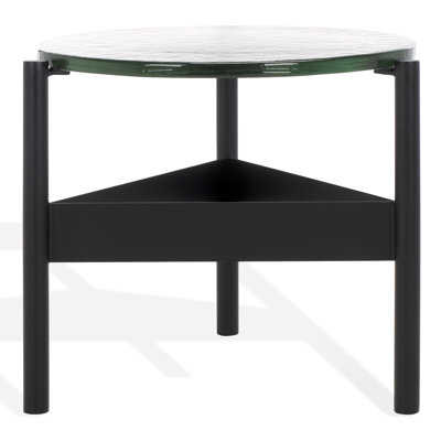 Richarda Glass Top End Table