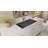 Badeloft 31.4" x 16.7" Stone Resin Undermount Bathroom Sink UB-05-L-GBLK in Glossy Black-71991110