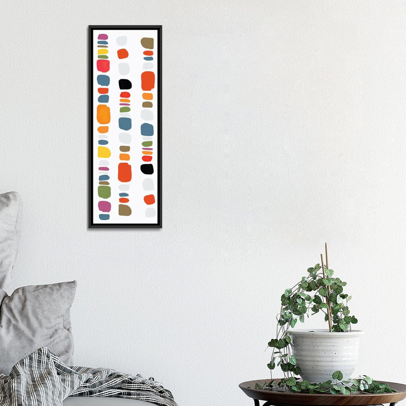« pebble i », impression sur toile, H 36 po x l 12 po x P 1,5 po, Toile tendue
