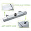 Black Thermostatic Shower Mixer Set Square Shower Kit 10 Inch Stainless Steel Overhead Shower Brass 38°C Thermostatic Valve-596509216