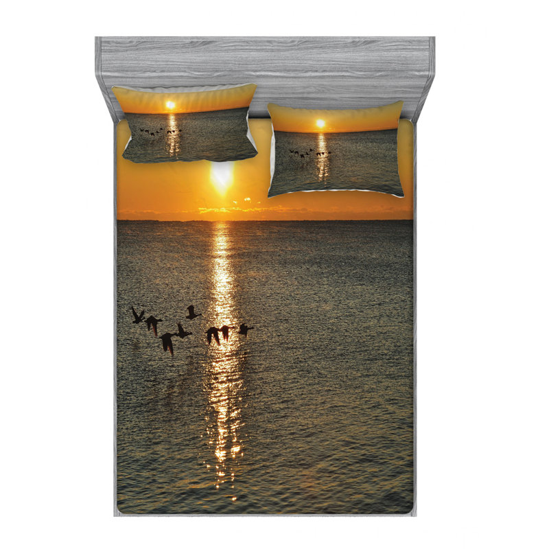 Microfiber Sheet Set, Full Sheet Set with Fitted Sheet