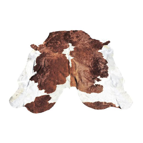 Tapis brun/blanc vache Dalewood