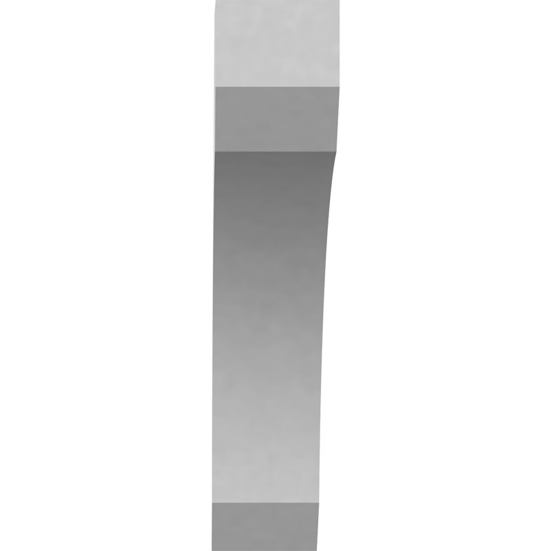 Endurathane Legacy Bracket, 5 1/2"W x 24"D x 24"H, Factory Primed, 24"H x 5 1/2"W x 24"D