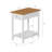 Small Side Table with Drawer - Nightstand with Shelf for Bedroom or Dorm - Narrow End Table for Living Room or Entryway