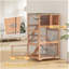 Maison d'extérieur en bois pour chat, maison pour animaux