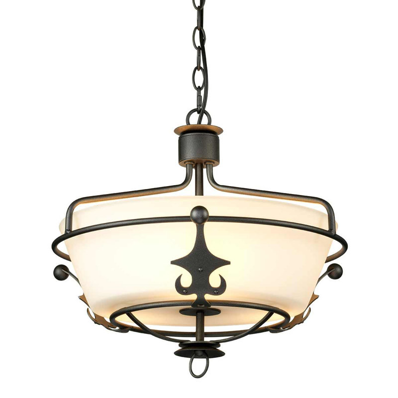 Augill Glass Semi Flush Mount