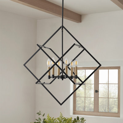 Lustre à 6 lumières Shameia