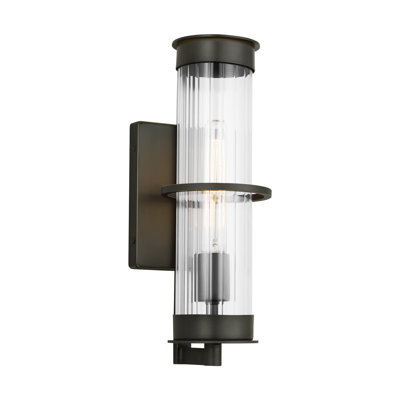 Alcona 1 - Light Outdoor Armed Sconce