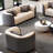 Business Reception Sofa Set in Sober Grey